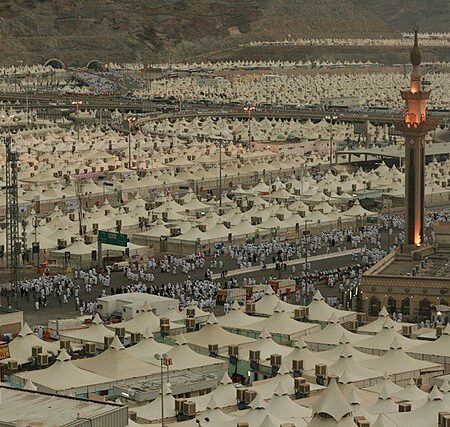 Hajj and umrah tents