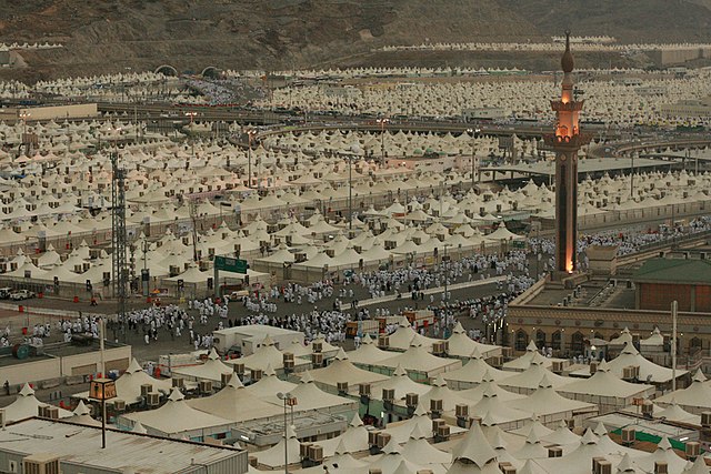 Hajj and umrah tents